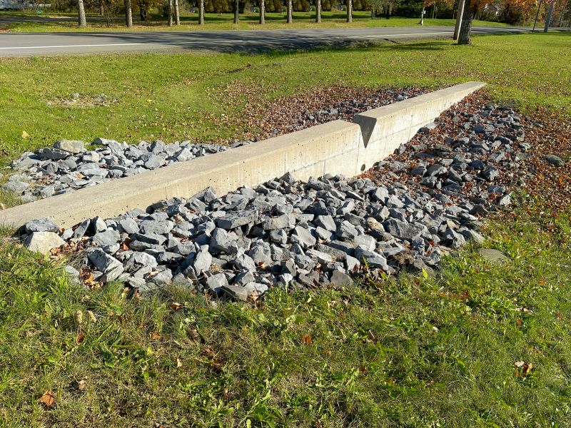 Erosion Control Swale